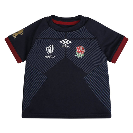 England RWC 2023 Alternate Replica Rugby Baby Shirt_1