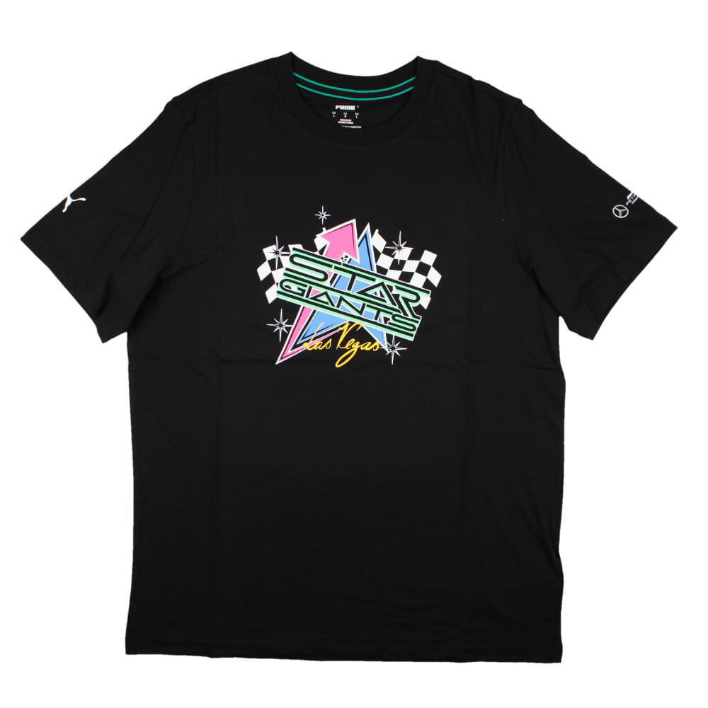 2023 Mercedes Garage Crew Las Vegas Tee (Black)_1