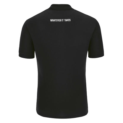 2023-2024 Glasgow Warriors Travel Player Polo Shirt (Black)_1