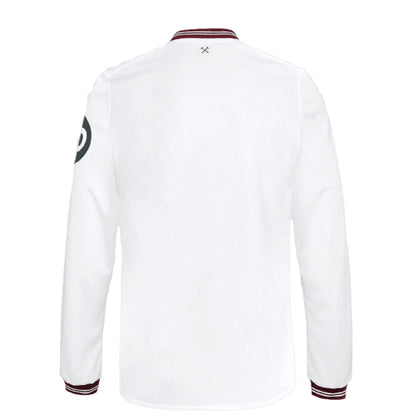 2023-2024 West Ham Long Sleeve Away Shirt (Kids)_1