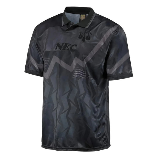 Everton 1990 Black Out Retro Football Shirt_0