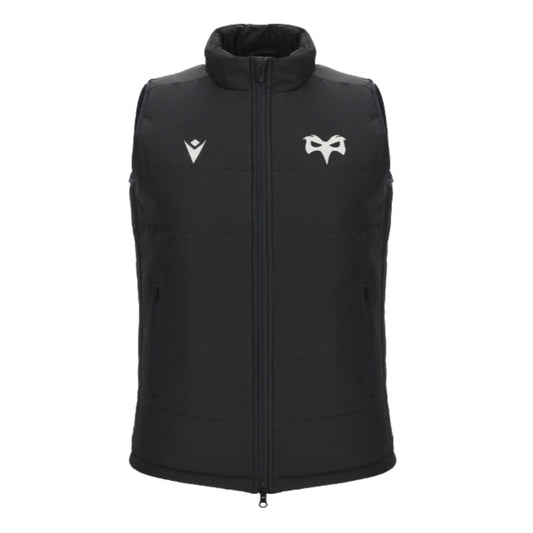 2023-2024 Ospreys Rugby Padded Gilet (Black)_1