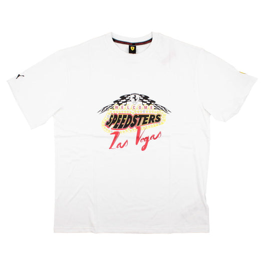 2023 Ferrari Race Garage Crew Las Vegas Tee (White)_1