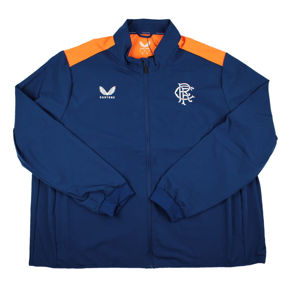 2023-2024 Rangers Players Training Third Anthem Jacket (Navy)_1