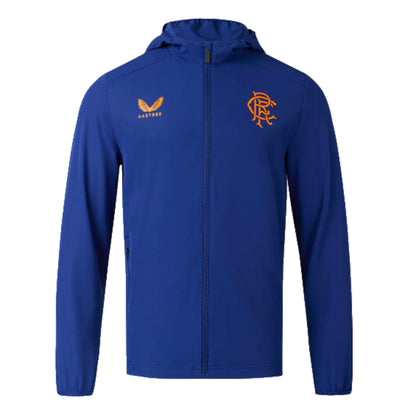 2023-2024 Rangers Coaches Hooded Travel Jacket (Blue)_1