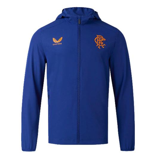 2023-2024 Rangers Coaches Hooded Travel Jacket (Blue)_1