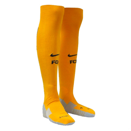2015-2016 Barcelona Away Socks (Gold)_1