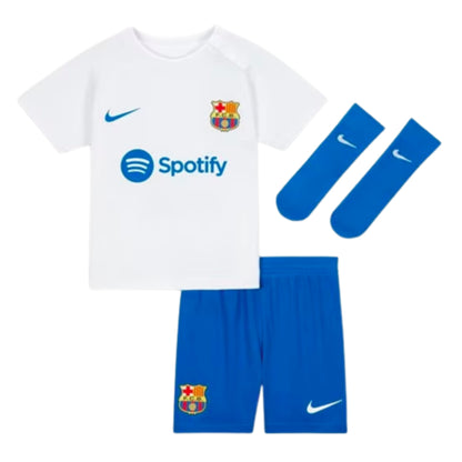 2023-2024 Barcelona Away Baby Kit_1