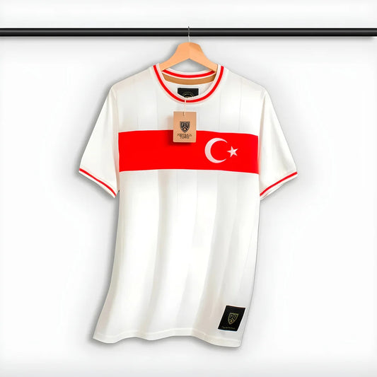 Turkey Ay-Yildizililar Away Retro Football Shirt_0