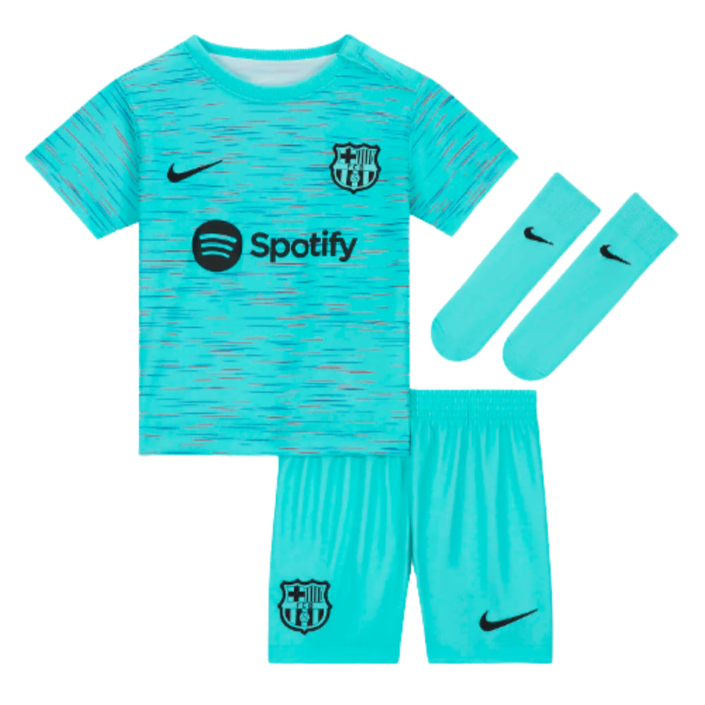 2023-2024 Barcelona Infants Baby Third Kit_1