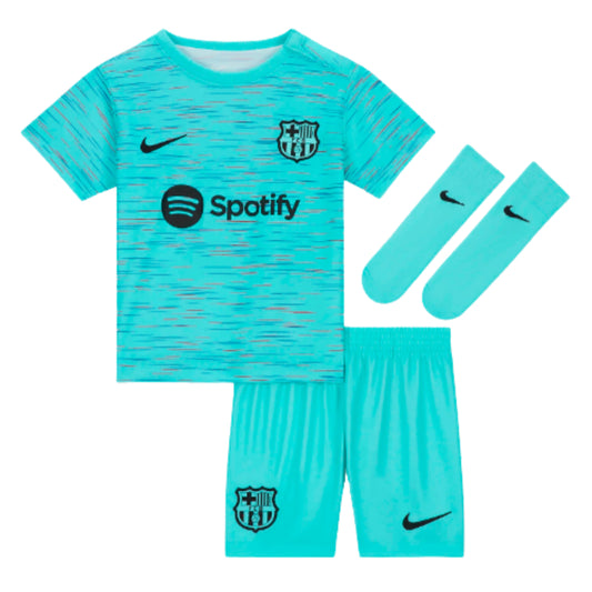 2023-2024 Barcelona Infants Baby Third Kit_1