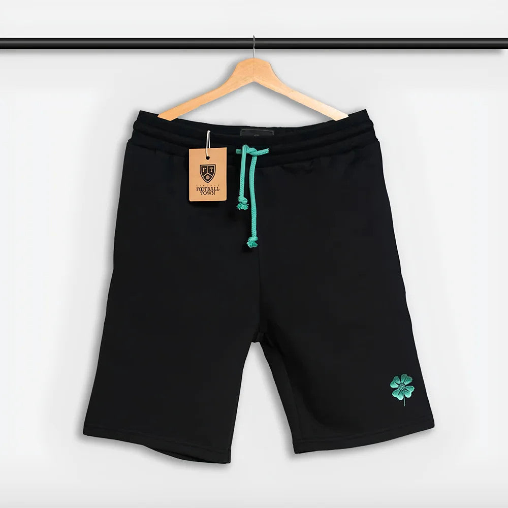 Celtic Clover Shorts (Black)_0
