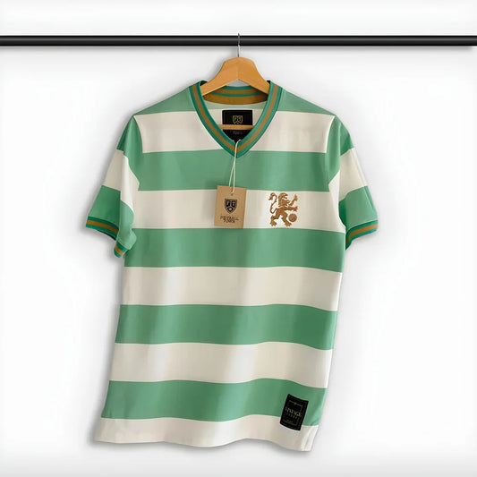 Lisbon O Leao Home Retro Football Shirt_0
