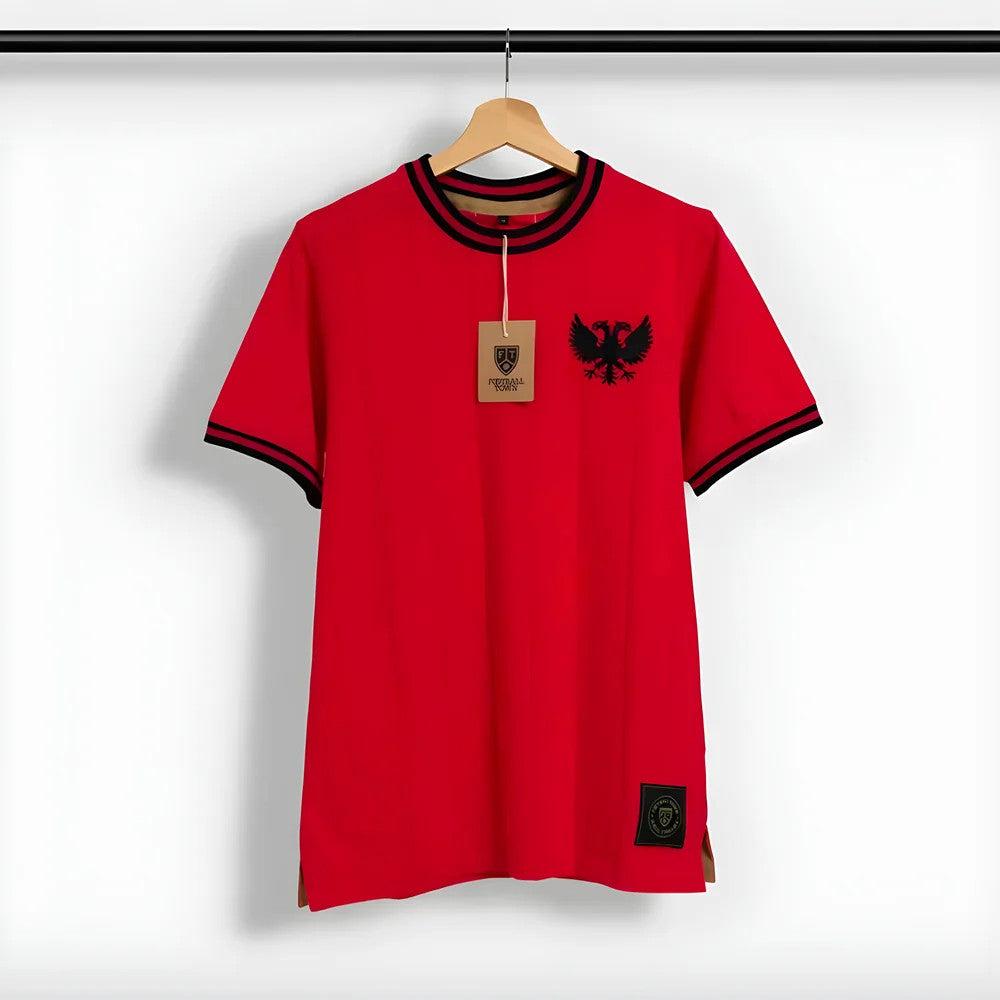 Albania Shqiponje Home Retro Football Shirt_0