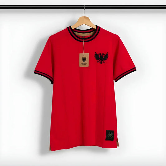 Albania Shqiponje Home Retro Football Shirt_0
