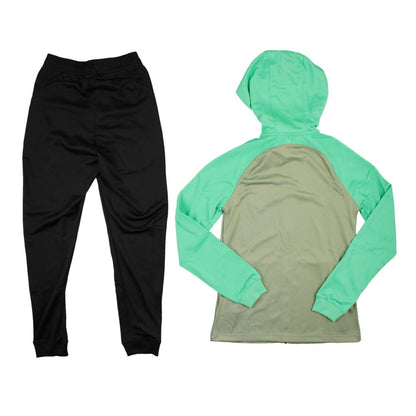 2023-2024 Atletico Madrid Hooded Strike Tracksuit (Oil Green)_1