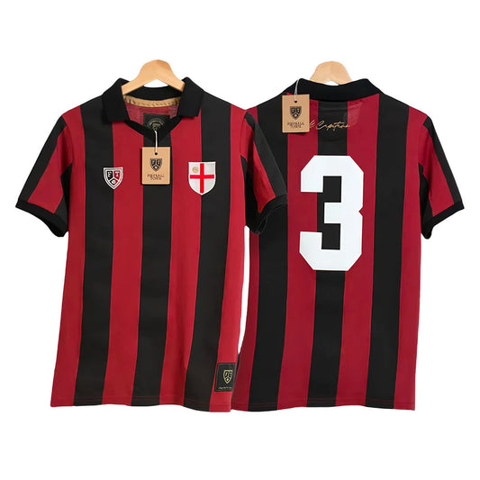 Milan Paolo Maldini Capitano 3 Tribute Football Shirt_0