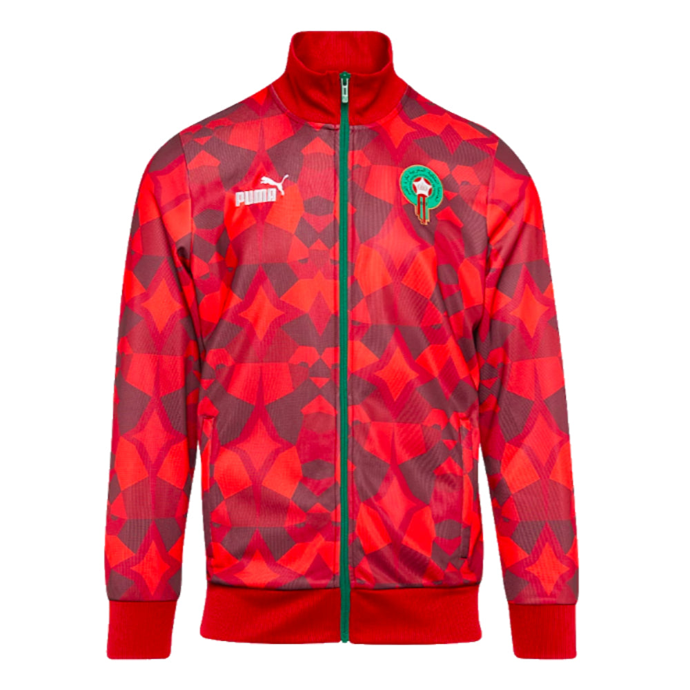 2023-2024 Morocco FtblCulture Track Jacket (Red)_1