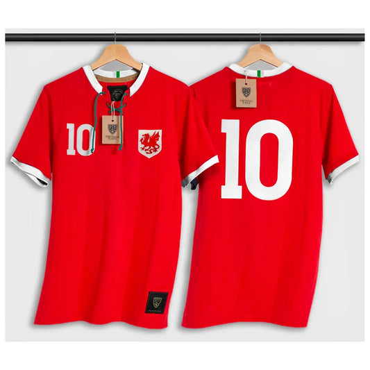 Wales Retro Shirt with Laces The Dragon_0