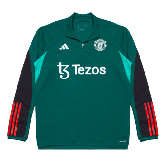 2023-2024 Man Utd Training Top (Green)_1