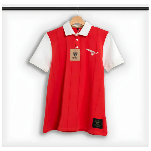 The Cannon Retro Polo Shirt (Red)_0