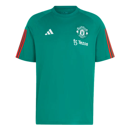 2023-2024 Man Utd Training Tee (Green)_1