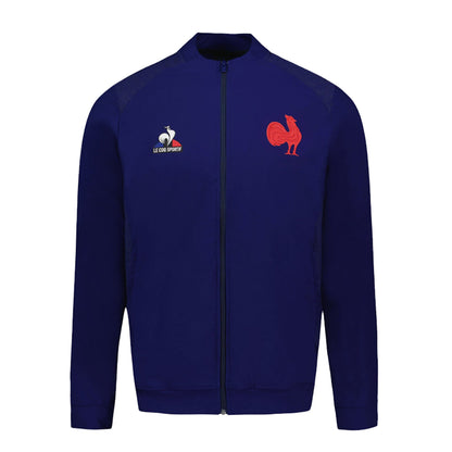 2023-2024 France Rugby Zipped Sweatshirt (Blue)_1