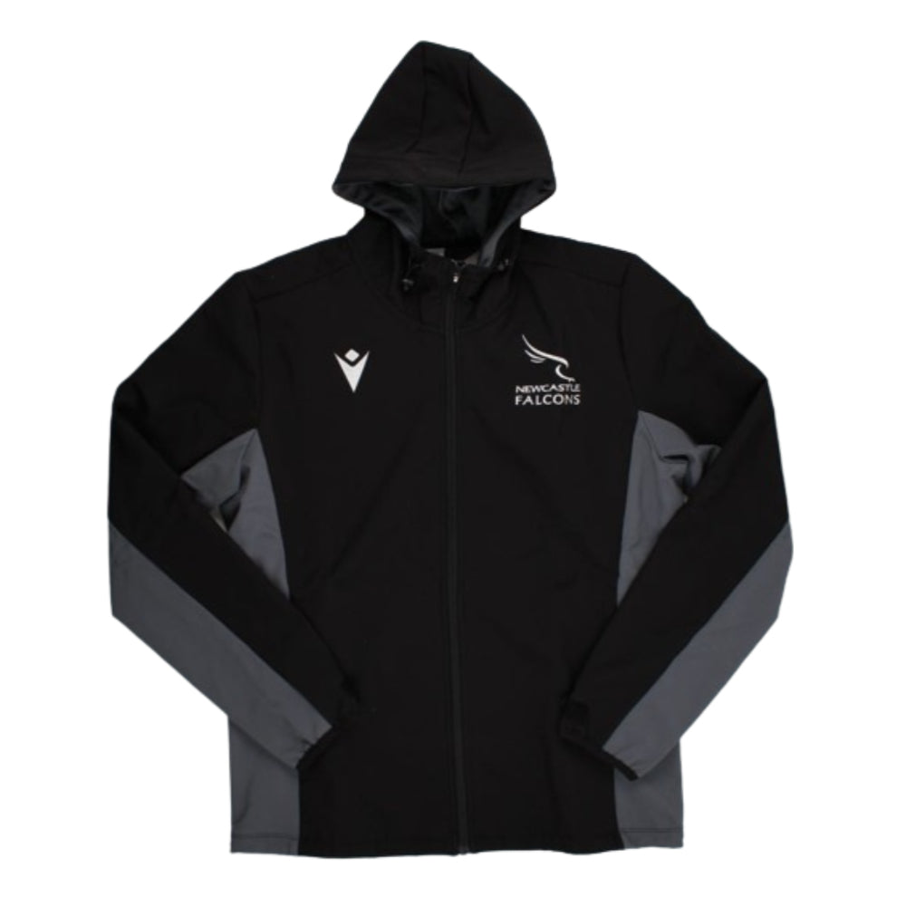 2023-2024 Newcastle Falcons Softshell Jacket (Black)_1