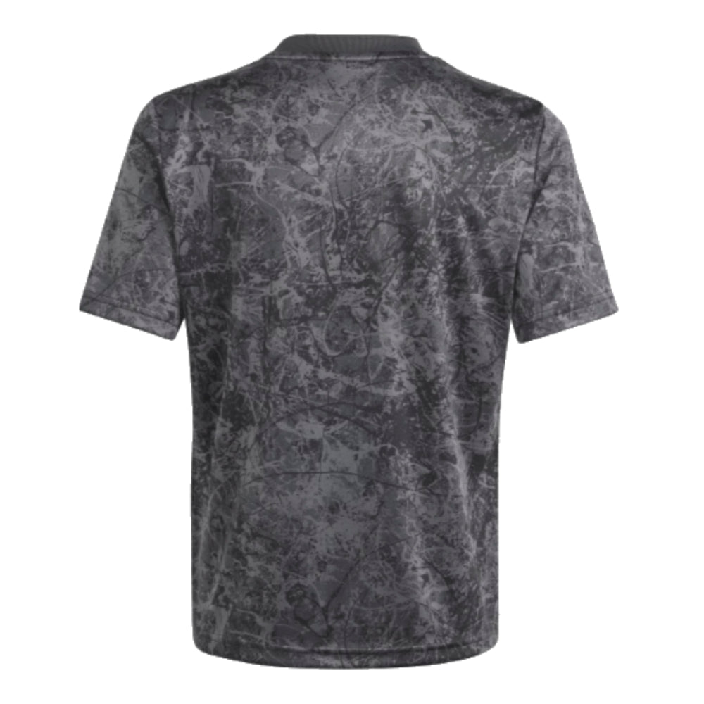 2023-2024 Man Utd Pre-Match Shirt (Black) - Kids_1