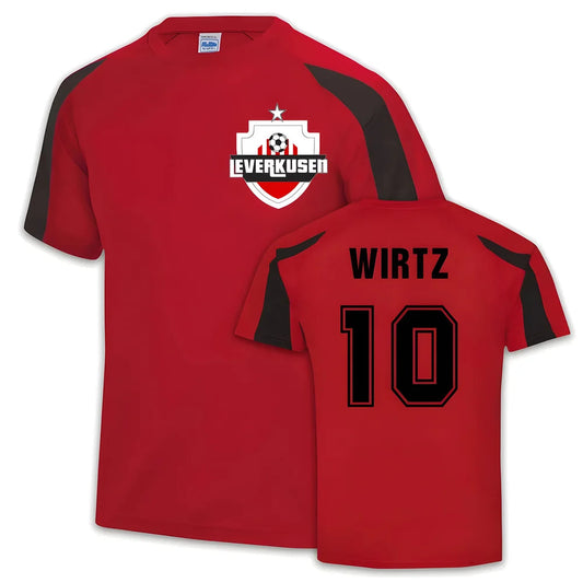 Bayer Leverkusen Sports Training Jersey (Florian Wirtz 10)_0