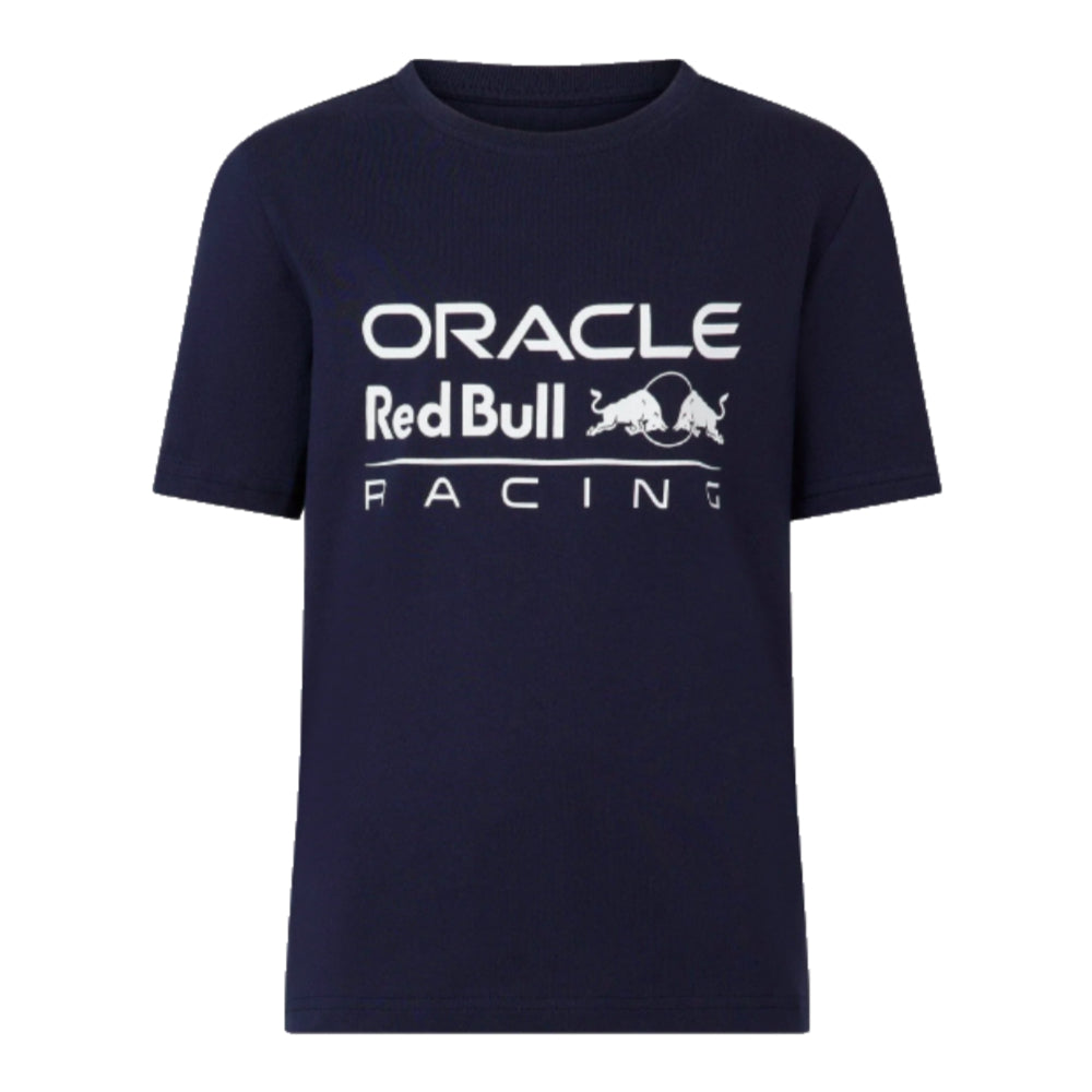 2024 Red Bull Racing Large Front Logo T-Shirt (Night Sky) - Kids_1