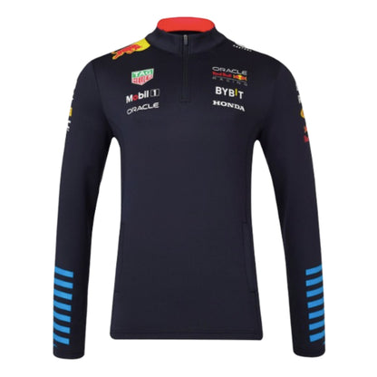 2024 Red Bull Racing Team 1/4 Zip Midlayer - Night Sky_1
