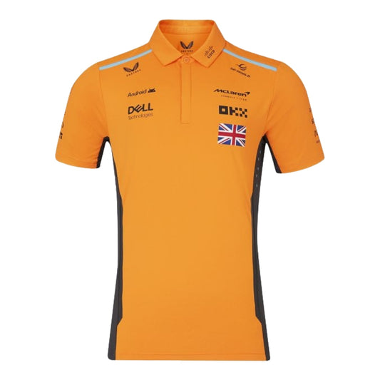 2024 McLaren Lando Norris Replica Polo Shirt (Autumn Glory)_1