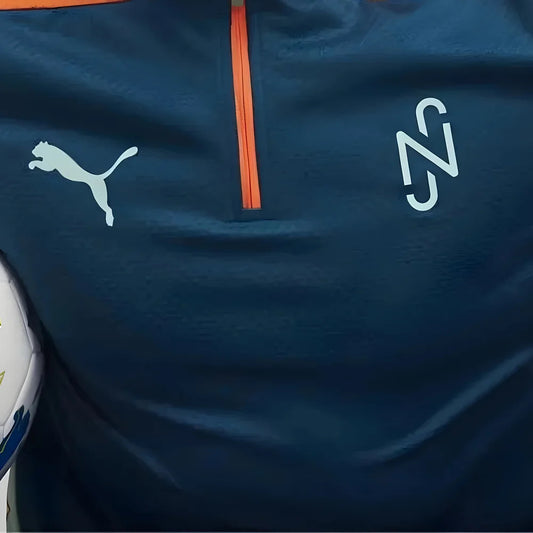 Neymar JR 1/4 Zip Top (Ocean Tropic)_0