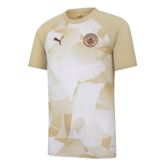 2023-2024 Man City Prematch SS Jersey (Granola)_1