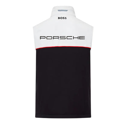 2024 Porsche RP Team Sleeveless Zip Jacket (White-Black)_1