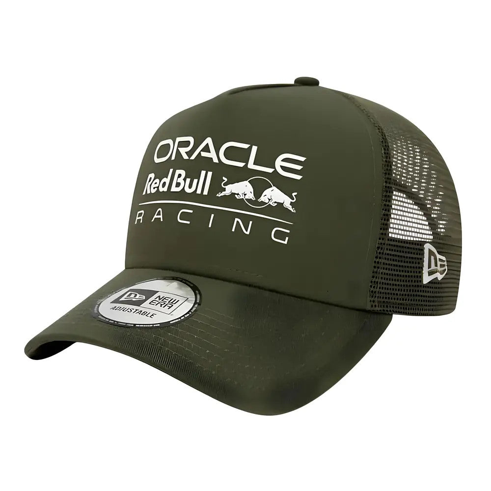 2024 Red Bull Racing Seasonal EF Trucker Cap (Olive)_1