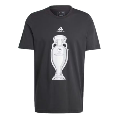 adidas Euro 2024 Official Emblem Trophy T-Shirt - Black_1