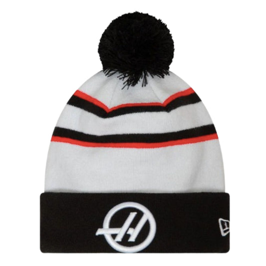 2024 Haas Nico Hulkenberg Cuff Beanie (White)_1