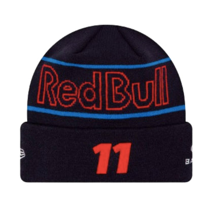 2024 Red Bull Racing Sergio Perez Team Navy Cuff Knit Beanie Hat_1
