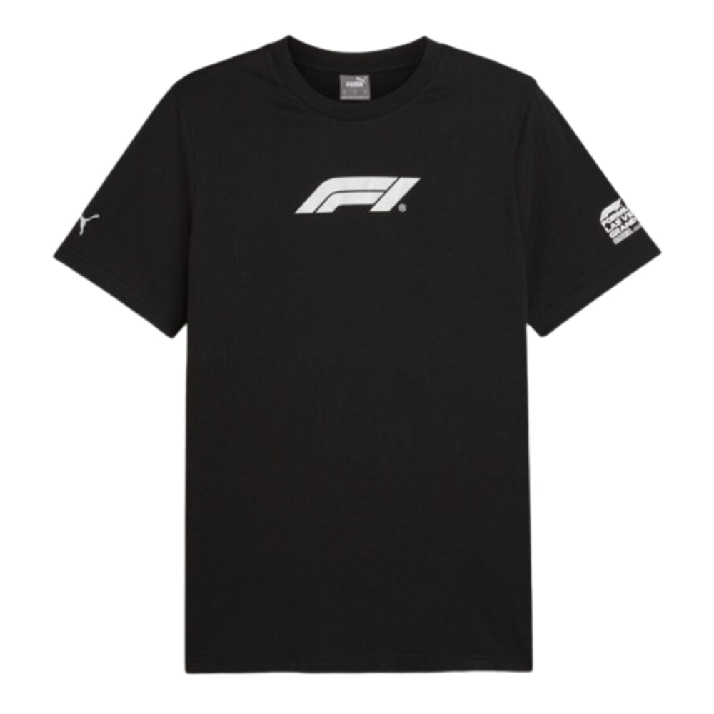 2023 F1 Formula 1 Las Vegas GP Race T-shirt - Black_1