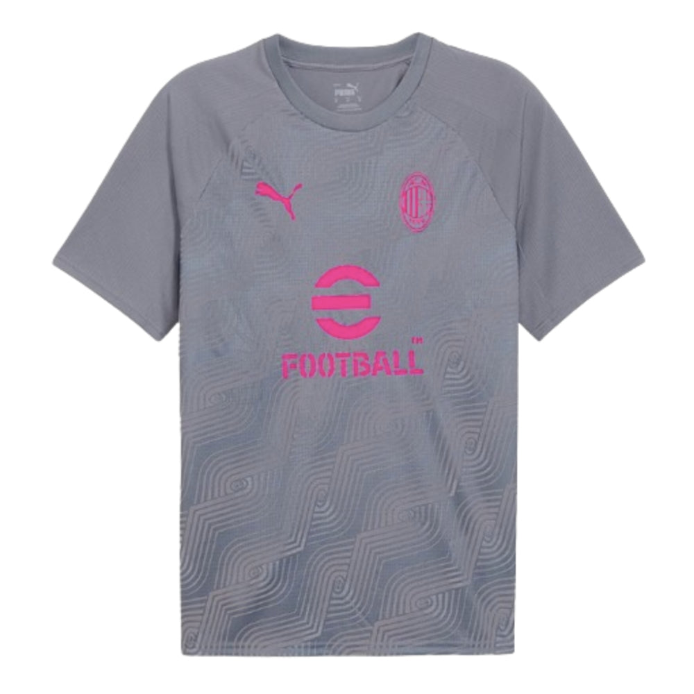 2023-2024 AC Milan Prematch SS Jersey (Gray Tile)_1