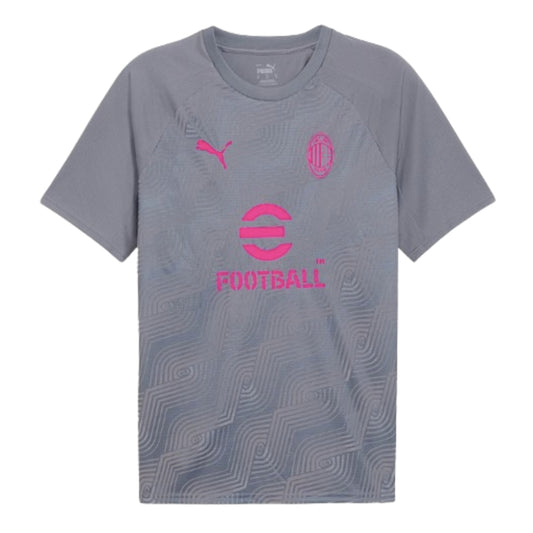 2023-2024 AC Milan Prematch SS Jersey (Gray Tile)_1