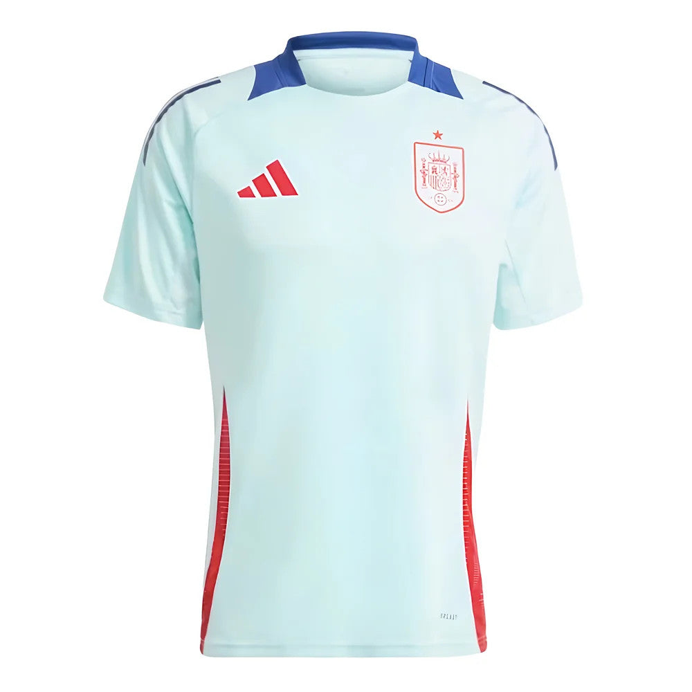 2024-2025 Spain Training Jersey (Halo Mint) (Xavi 8)_4