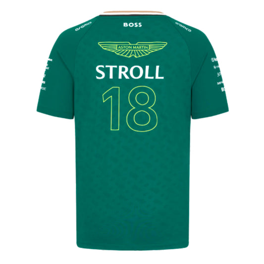 2024 Aston Martin Lance Stroll Team Tee (Green)_1