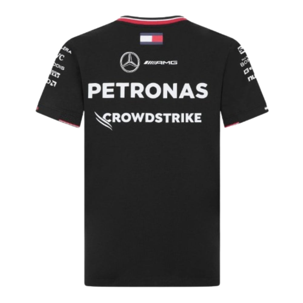 2024 Mercedes-AMG Team Driver Tee (Black) - Kids_1