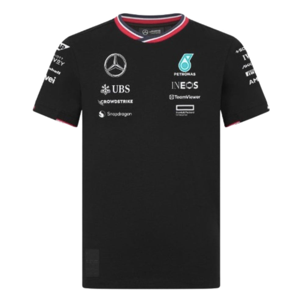 2024 Mercedes-AMG Team Driver Tee (Black) - Kids_1