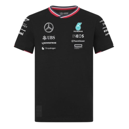 2024 Mercedes-AMG Team Driver Tee (Black) - Kids_1