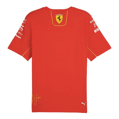 2024 Ferrari Carlos Sainz Driver T-Shirt (Red)_1