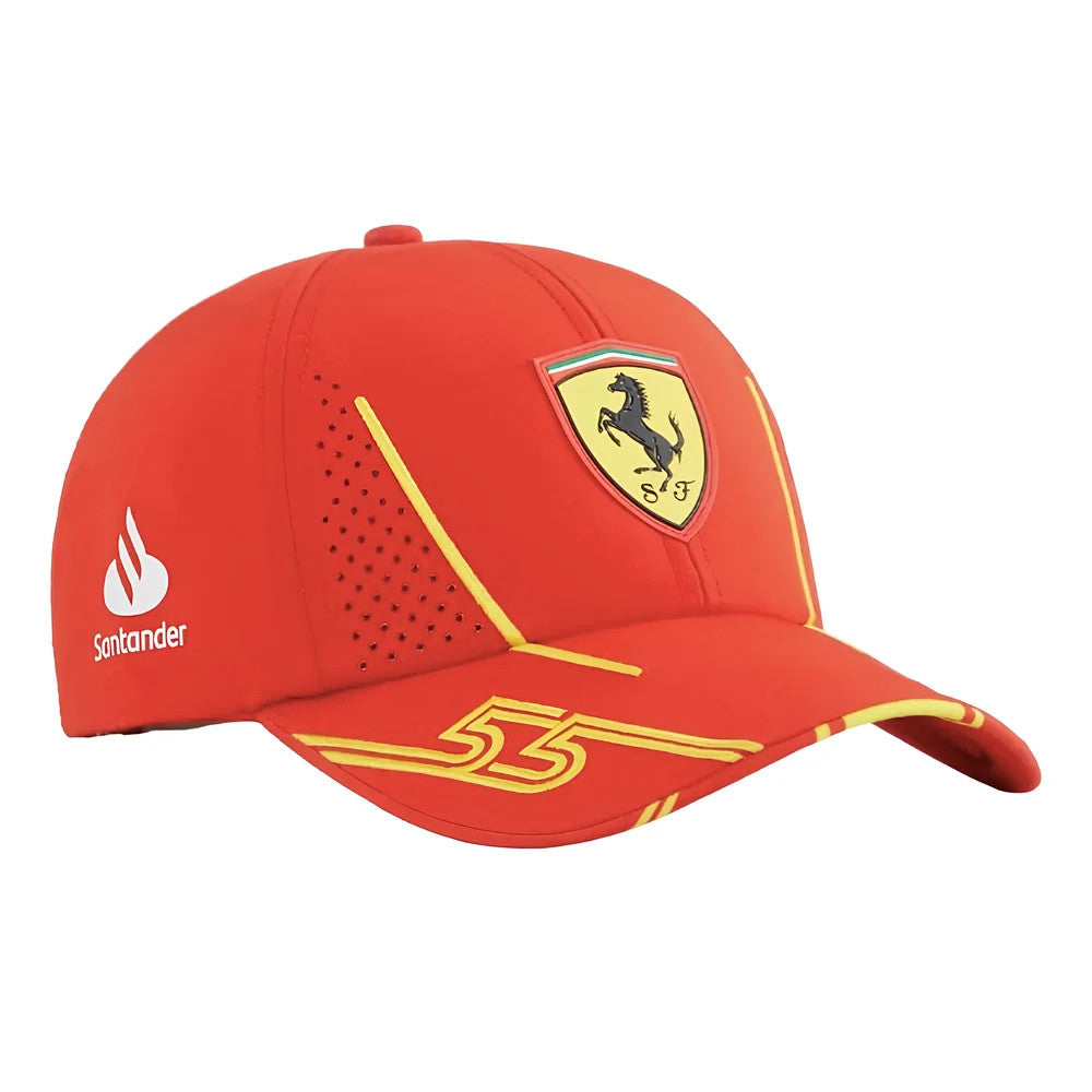 2024 Scuderia Ferrari Replica Collection Carlos Sainz Cap (Red)_1